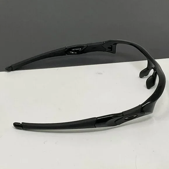Oakley 03-899 Flak Black Half Rim Sunglasses Frame No Lenses 63 [] 14